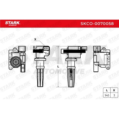 Ignition Coil Stark SKCO-0070058 SKCO-0070058 - photo 5