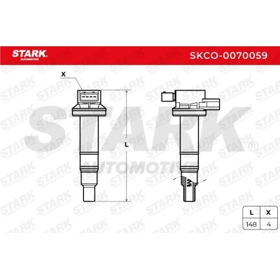 Ignition Coil Stark SKCO-0070059 SKCO-0070059 - photo 4