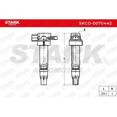 Ignition Coil Stark SKCO-0070442 SKCO-0070442 - photo 6