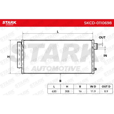 A/C condenser SKCD-0110698 - photo 7