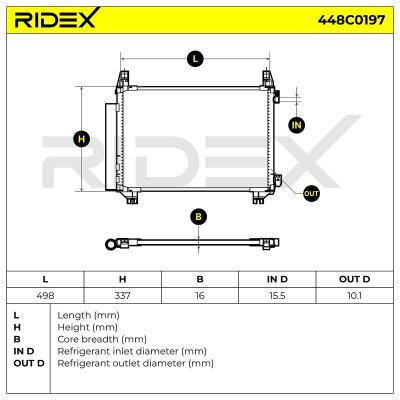 A/C condenser 448C0197 - photo 7