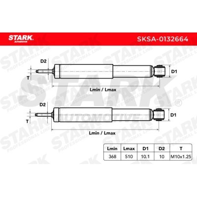 Shock Absorber Stark SKSA-0132664 SKSA-0132664 - photo 3