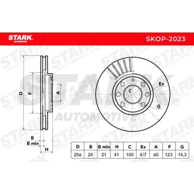 Brake Disc Stark SKOP-2023 SKOP-2023 - photo 5