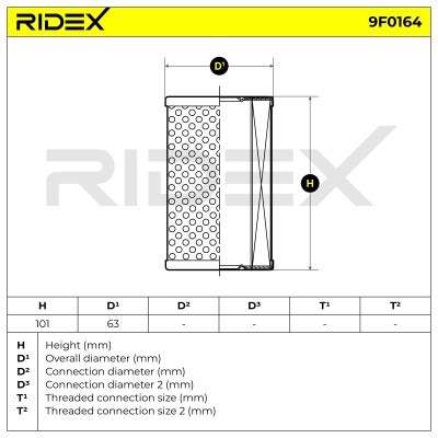 Fuel Filter RIDEX 9F0164 9F0164 - photo 6