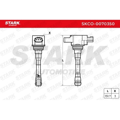 Ignition Coil Stark SKCO-0070350 SKCO-0070350 - photo 6
