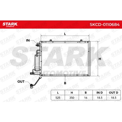 A/C condenser SKCD-0110684 - photo 5