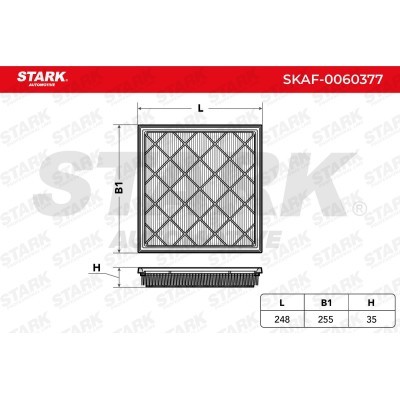 Air Filter Stark SKAF-0060377 SKAF-0060377 - photo 4