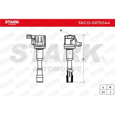 Ignition Coil Stark SKCO-0070144 SKCO-0070144 - photo 2