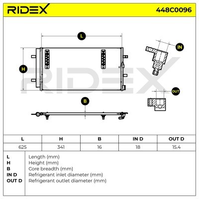 A/C condenser 448C0096 - photo 7