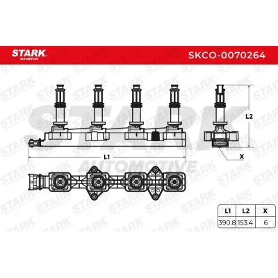 Ignition Coil Stark SKCO-0070264 SKCO-0070264 - photo 8