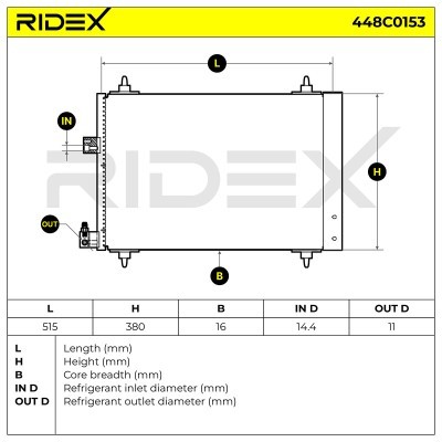 A/C condenser 448C0153 - photo 9