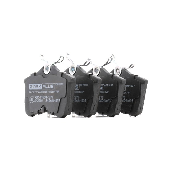 Brake Pads Set RIDEX 402B0174P 402B0174P - photo 1