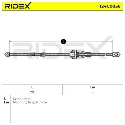 Cable Pull, Parking Brake RIDEX 124C0056 124C0056 - photo 6