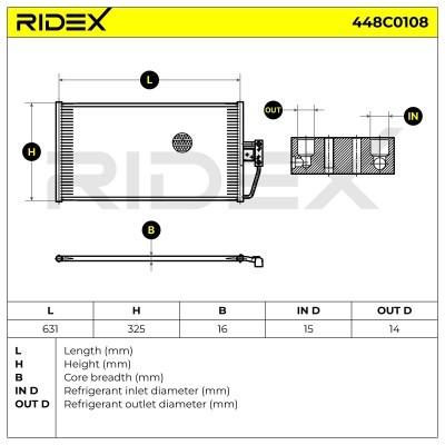 A/C condenser 448C0108 - photo 8