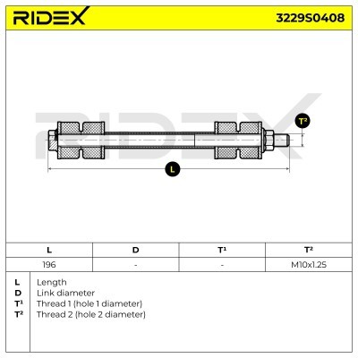 Stabilizer Link RIDEX 3229S0408 3229S0408 - photo 5