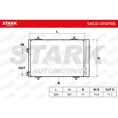 A/C condenser SKCD-0110705 - photo 6