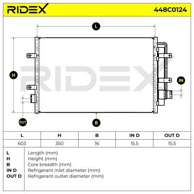 A/C condenser 448C0124 - photo 9
