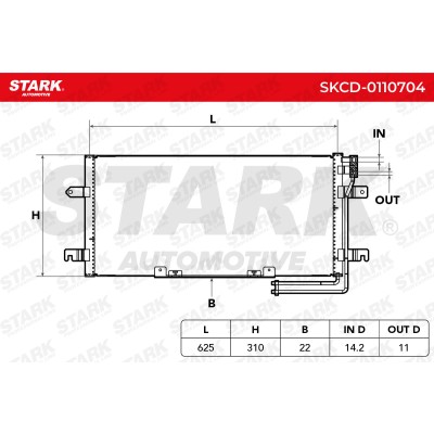 A/C condenser SKCD-0110704 - photo 6
