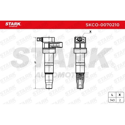 Ignition Coil Stark SKCO-0070210 SKCO-0070210 - photo 2