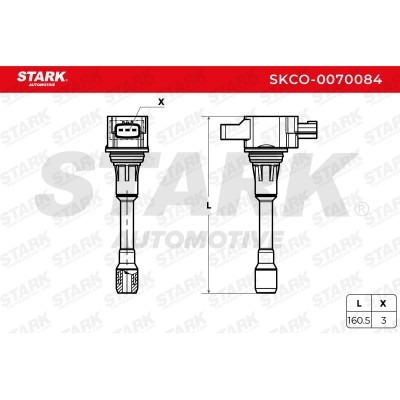 Ignition Coil Stark SKCO-0070084 SKCO-0070084 - photo 4