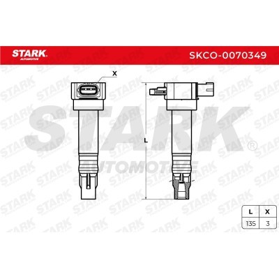 Ignition Coil Stark SKCO-0070349 SKCO-0070349 - photo 6
