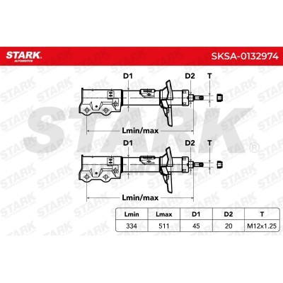 Shock Absorber Stark SKSA-0132974 SKSA-0132974 - photo 7