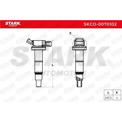 Ignition Coil Stark SKCO-0070102 SKCO-0070102 - photo 5