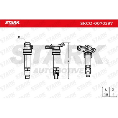 Ignition Coil Stark SKCO-0070297 SKCO-0070297 - photo 2