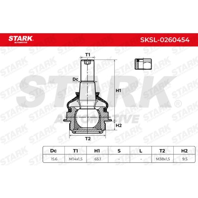 Ball Joint Stark SKSL-0260454 SKSL-0260454 - photo 6