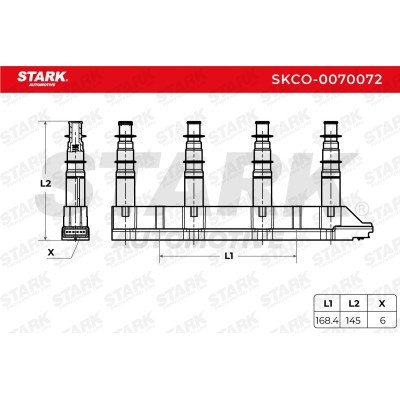 Ignition Coil Stark SKCO-0070072 SKCO-0070072 - photo 4