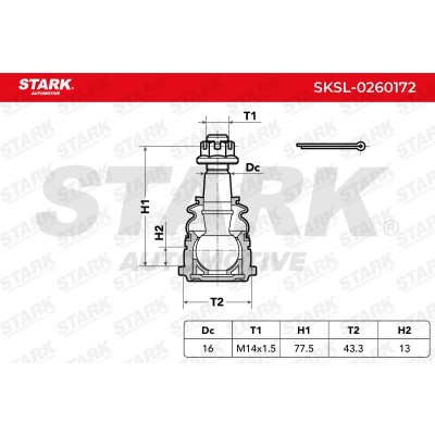 Ball Joint Stark SKSL-0260172 SKSL-0260172 - photo 5
