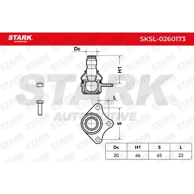 Ball Joint Stark SKSL-0260173 SKSL-0260173 - photo 5