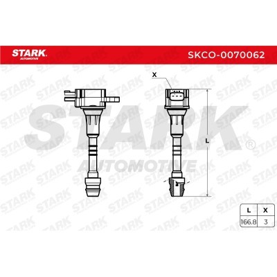 Ignition Coil Stark SKCO-0070062 SKCO-0070062 - photo 5
