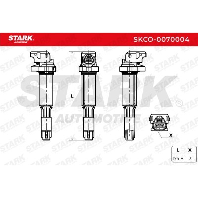 Ignition Coil Stark SKCO-0070004 SKCO-0070004 - photo 4