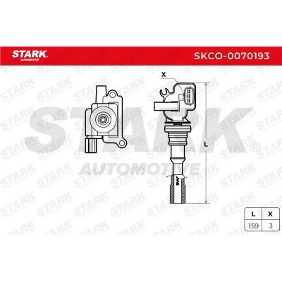 Ignition Coil Stark SKCO-0070193 SKCO-0070193 - photo 3