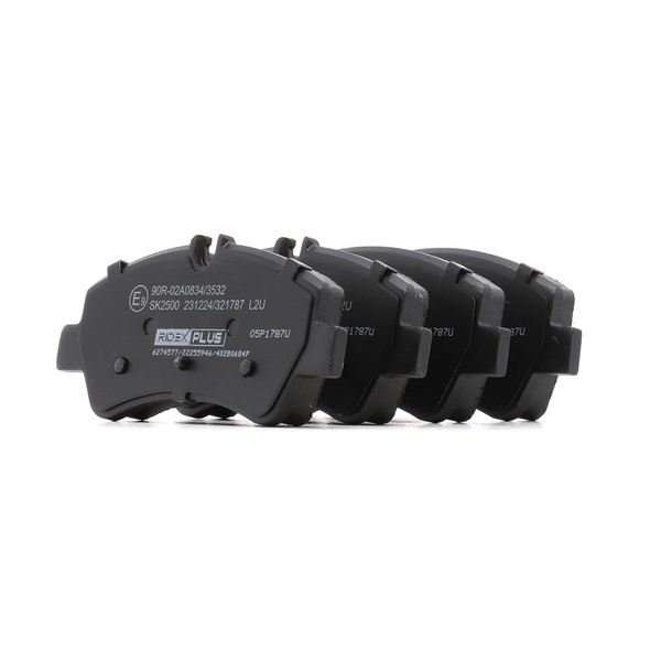 Brake Pads Set RIDEX 402B0684P 402B0684P - photo 1