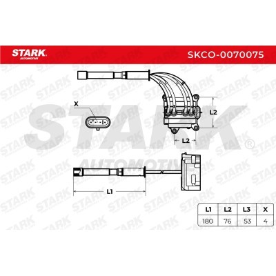 Ignition Coil Stark SKCO-0070075 SKCO-0070075 - photo 4