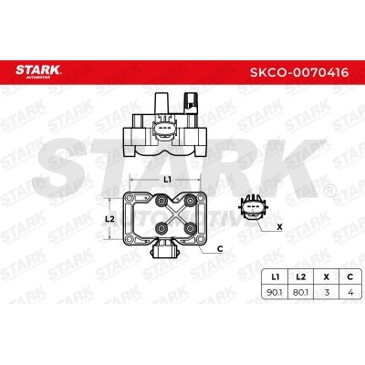 Ignition Coil Stark SKCO-0070416 SKCO-0070416 - photo 4