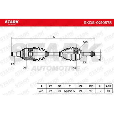 Drive Shaft Stark SKDS-0210578 SKDS-0210578 - photo 12