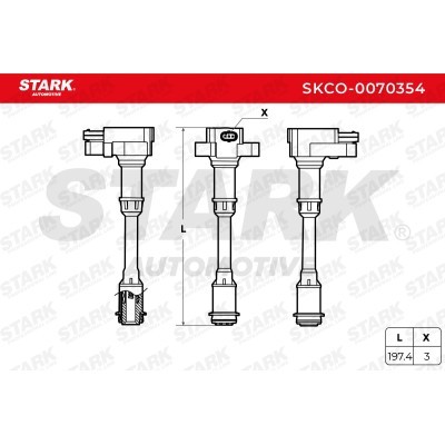 Ignition Coil Stark SKCO-0070354 SKCO-0070354 - photo 6