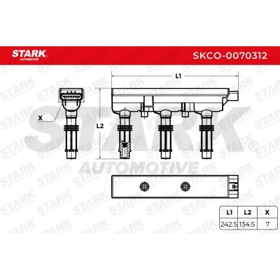 Ignition Coil Stark SKCO-0070312 SKCO-0070312 - photo 6