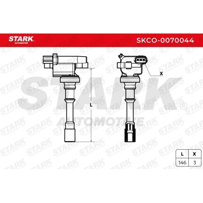 Ignition Coil Stark SKCO-0070044 SKCO-0070044 - photo 4