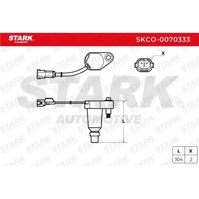Ignition Coil Stark SKCO-0070333 SKCO-0070333 - photo 2