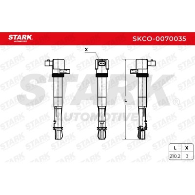 Ignition Coil Stark SKCO-0070035 SKCO-0070035 - photo 3