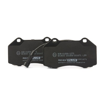 Brake Pads Set RIDEX 402B1371P 402B1371P - photo 4