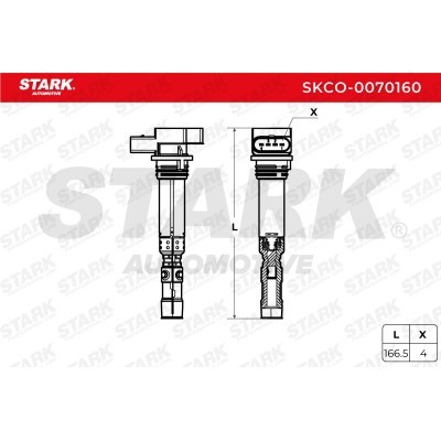 Ignition Coil Stark SKCO-0070160 SKCO-0070160 - photo 5