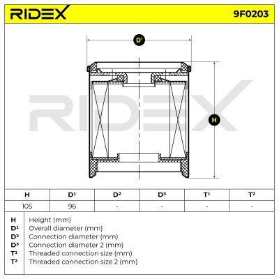 Fuel Filter RIDEX 9F0203 9F0203 - photo 5