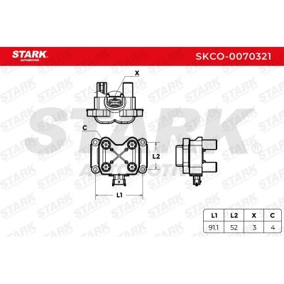 Ignition Coil Stark SKCO-0070321 SKCO-0070321 - photo 7