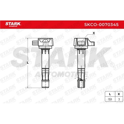 Ignition Coil Stark SKCO-0070345 SKCO-0070345 - photo 6