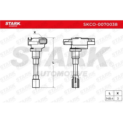 Ignition Coil Stark SKCO-0070038 SKCO-0070038 - photo 5